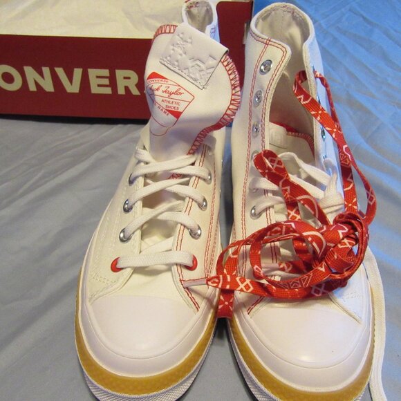 Mens Converse Chuck Taylor All Star x CLOT Sneakers / Shoes New in Box Sz 9 main image 10